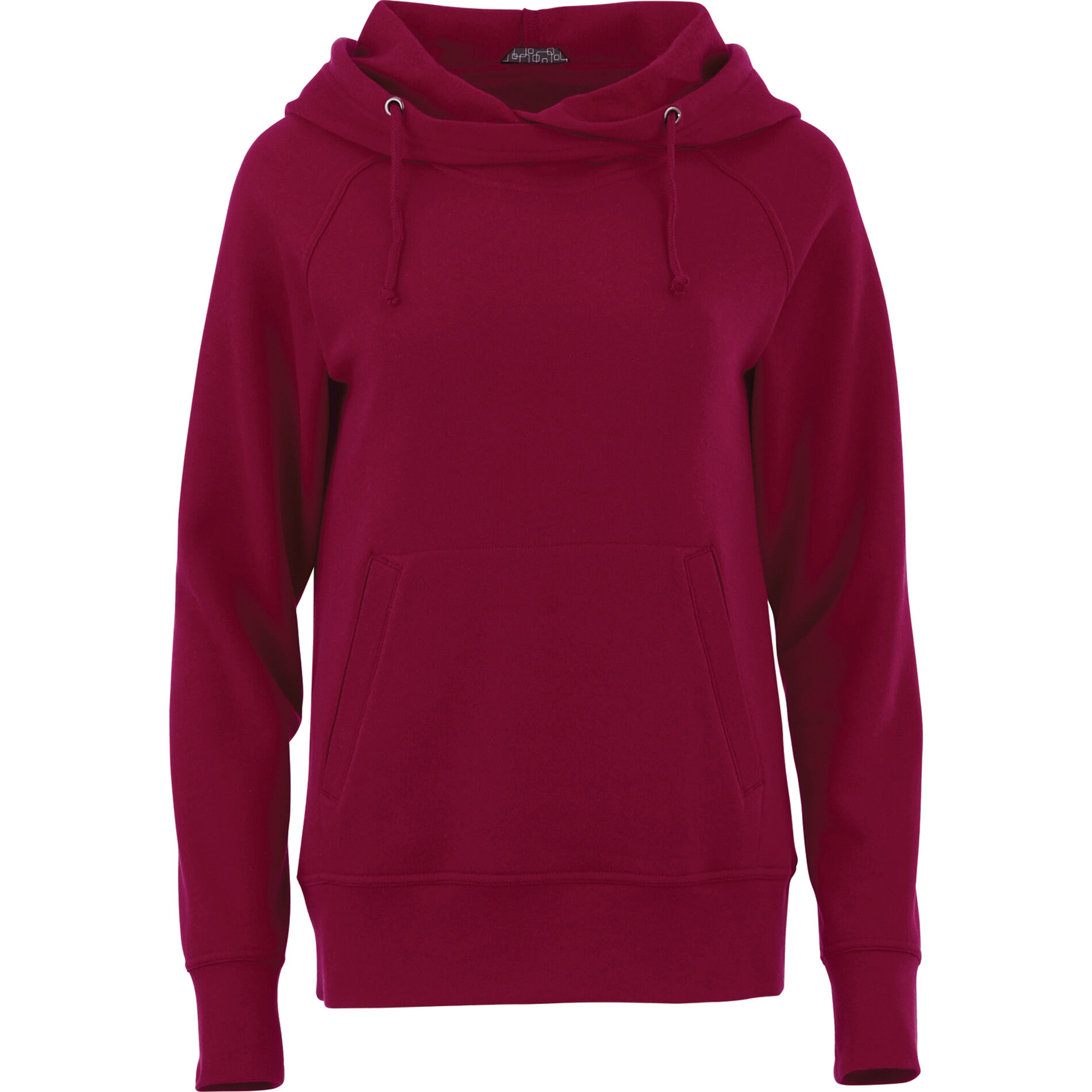 Custom Branded Dayton Fleece Hoody (Female) - Maroon