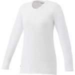 Custom Branded Holt Long Sleeve Tee (Female) - White