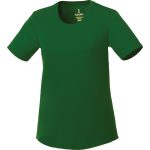 Custom Branded Omi Short Sleeve Tech Tee (Female) - Forest Green