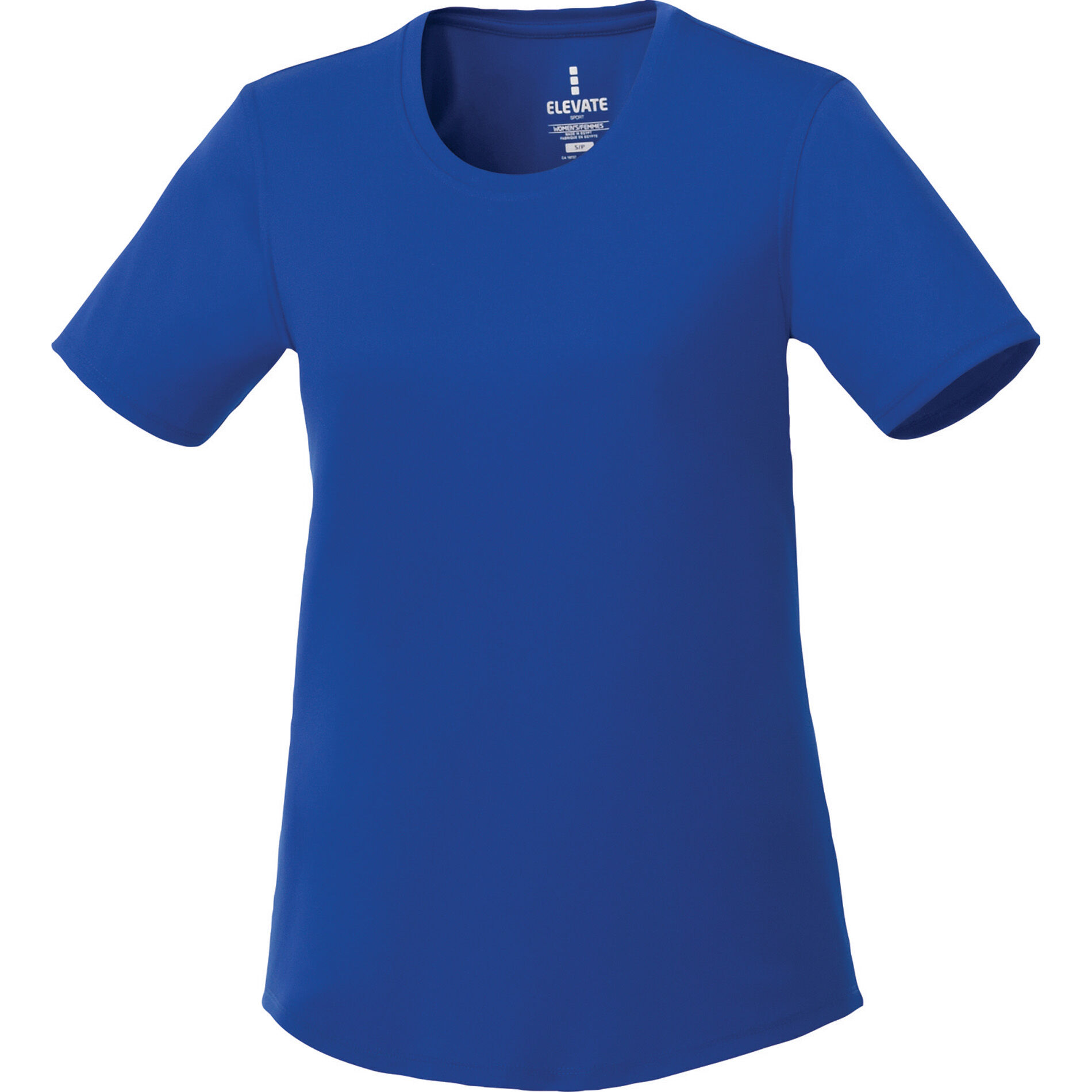 Custom Branded Omi Short Sleeve Tech Tee (Female) - New Royal