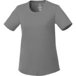 Custom Branded Omi Short Sleeve Tech Tee (Female) - Steel Grey