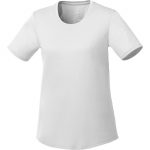 Custom Branded Omi Short Sleeve Tech Tee (Female) - White