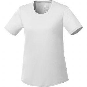 Branded Omi Short Sleeve Tech Tee (Female) White