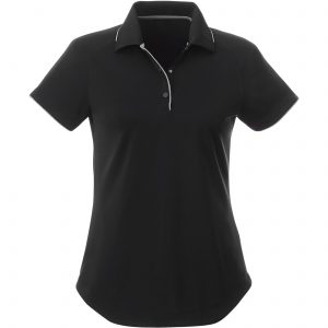 Branded Womens Remus SS Polo Black/Quarry