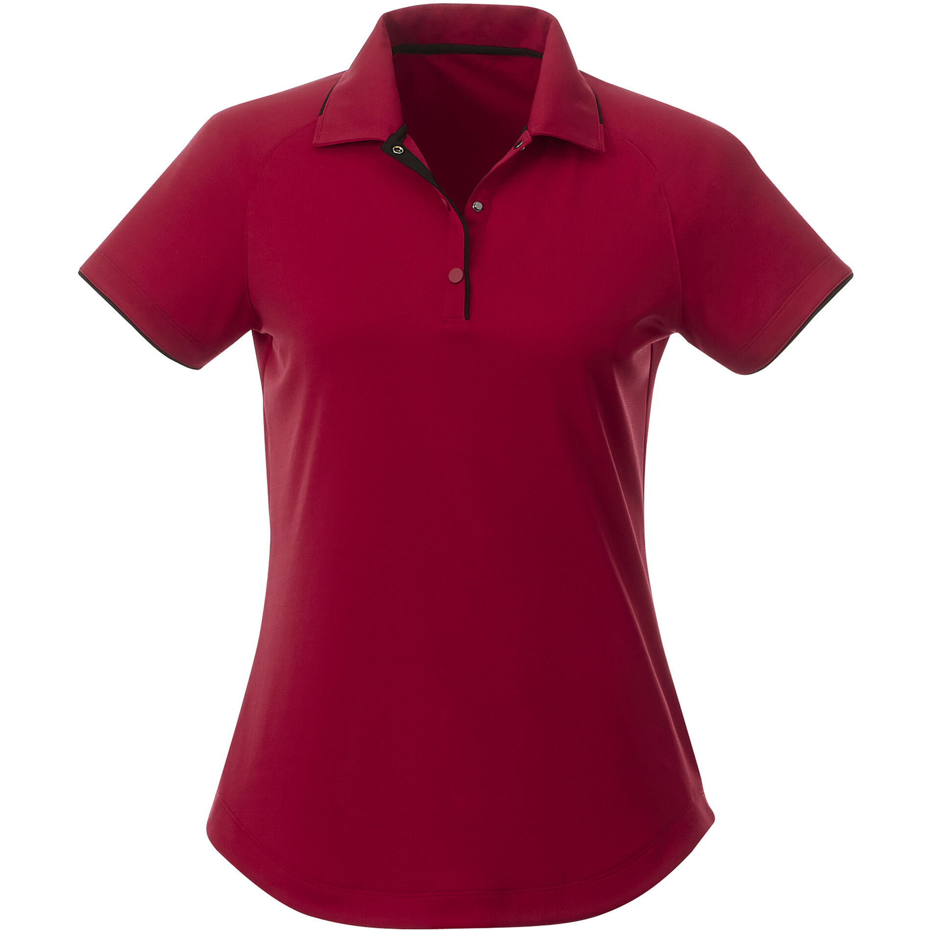 Custom Branded Womens Remus SS Polo - Team Red/Black