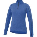 Custom Branded Taza Knit Quarter Zip (Female) - New Royal Heather