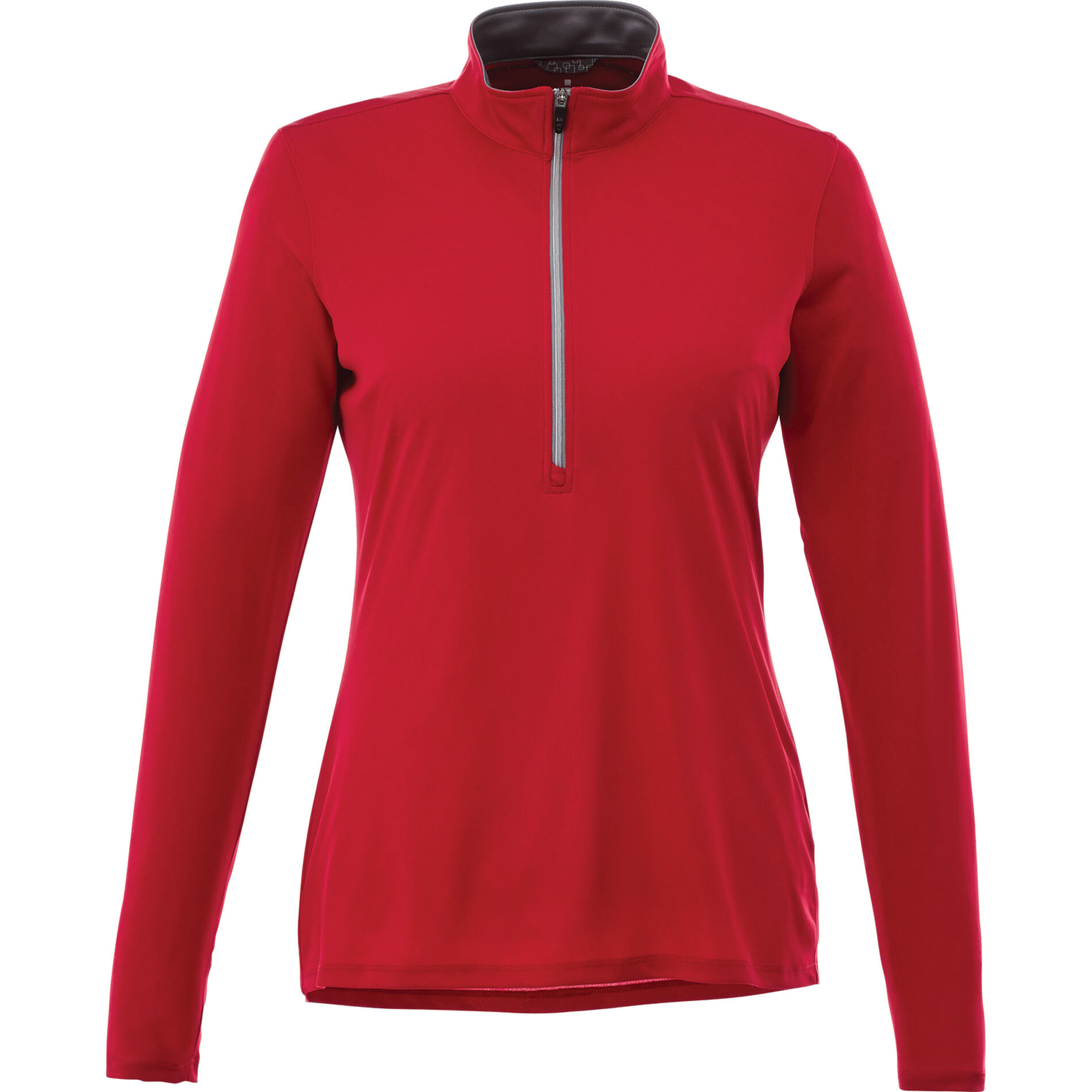 Custom Branded Vega Tech Half Zip (Female) - Team Red