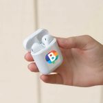 Custom Branded 2 Buds Wireless Earbuds - White