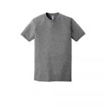 Branded American Apparel Tri-Blend Short Sleeve Track T-Shirt Athletic Grey