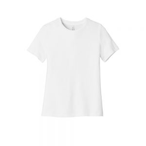 Branded Ladies’ Relaxed Jersey Short-Sleeve T-Shirt Vintage White
