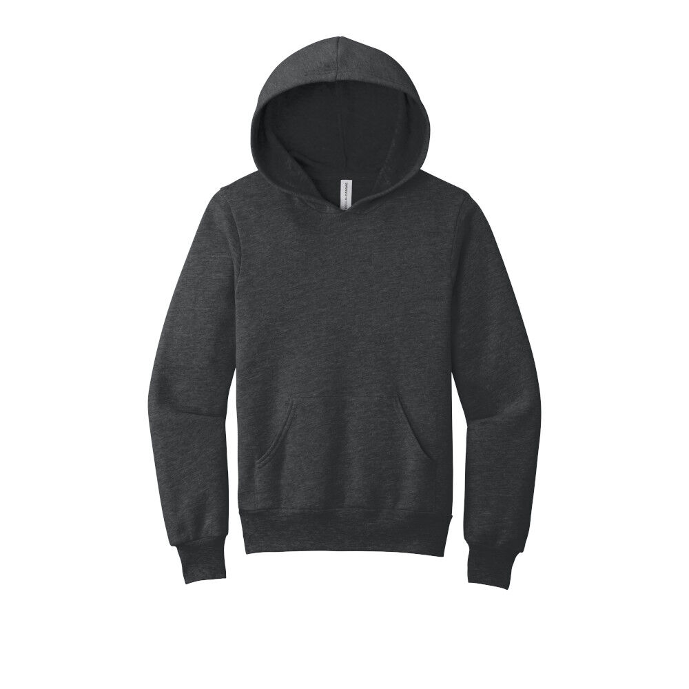 Custom Branded Bella+Canvas Hoodies - Dark Grey Heather