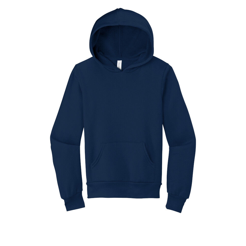 Custom Branded Bella+Canvas Hoodies - Navy