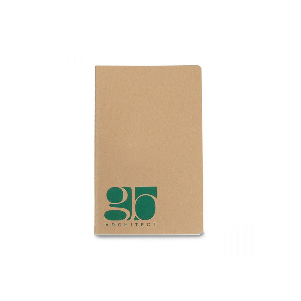 Branded Moleskine Cahier Ruled Large Journal Myrtle Green