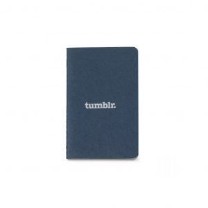 Branded Moleskine Cahier Ruled Pocket Journal Slate Grey