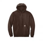 Custom Branded Carhartt Hoodies - Dark Brown