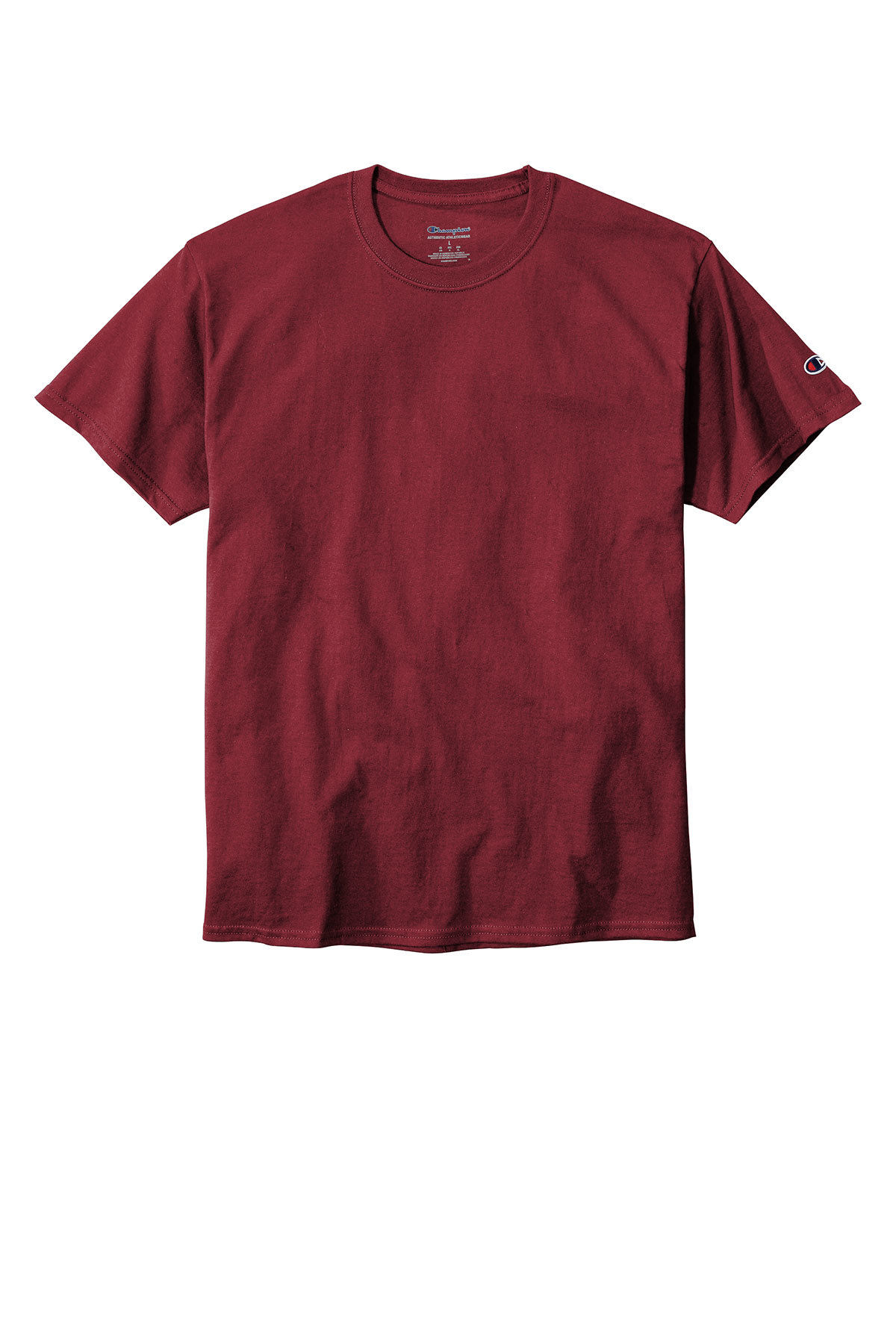 Custom Branded Champion T-Shirts - Cardinal