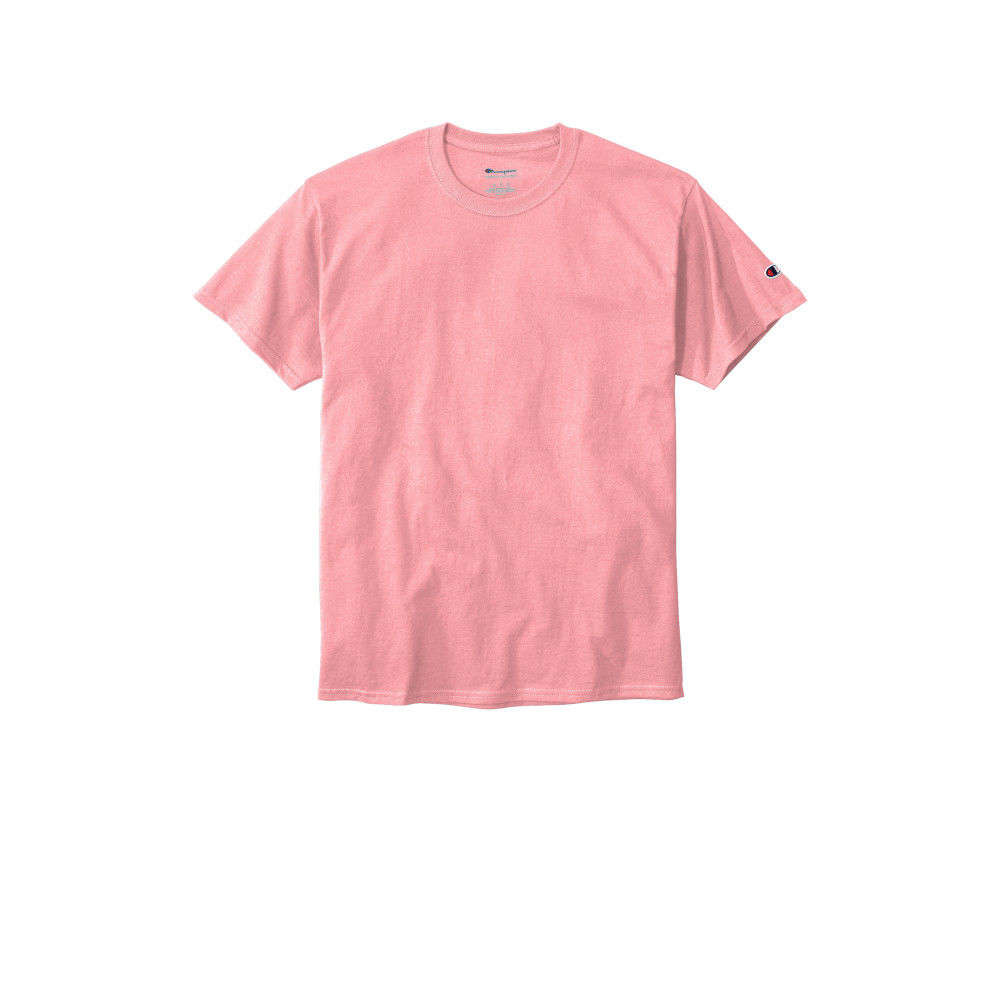 Custom Branded Champion T-Shirts - Pink Candy