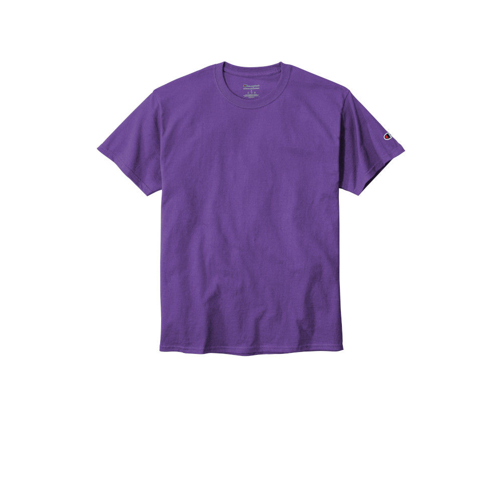 Branded Champion Heritage 6oz. Jersey Tee Purple