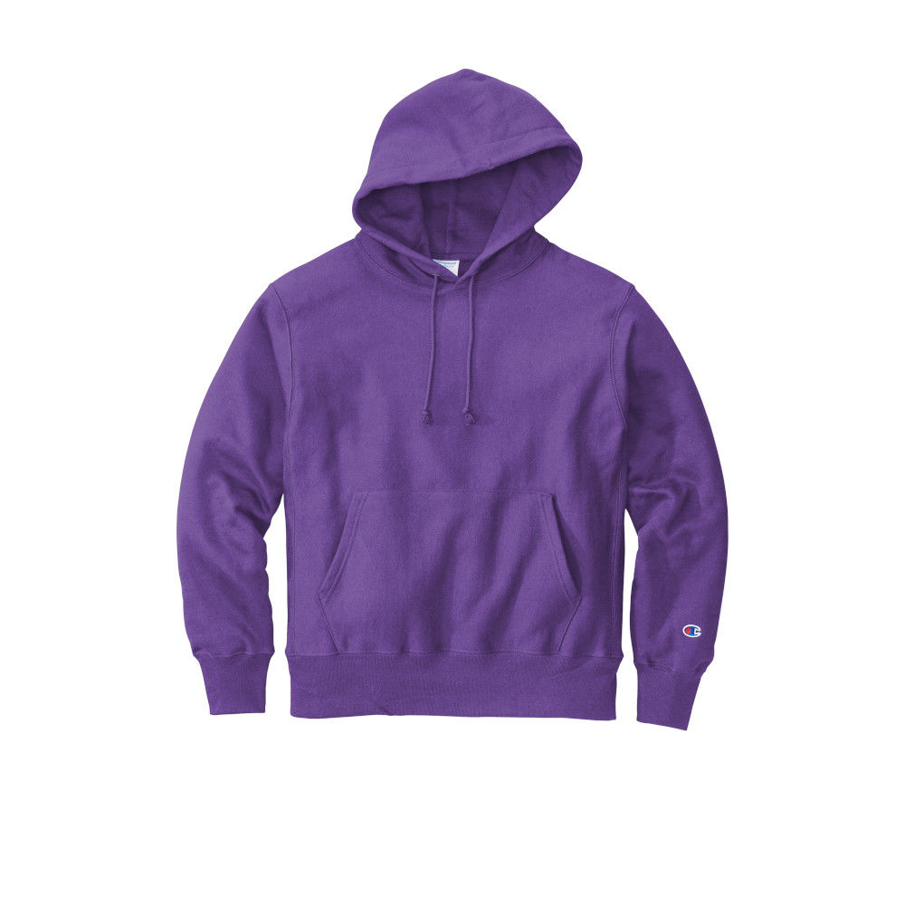 Custom Branded Champion Hoodies - Purple