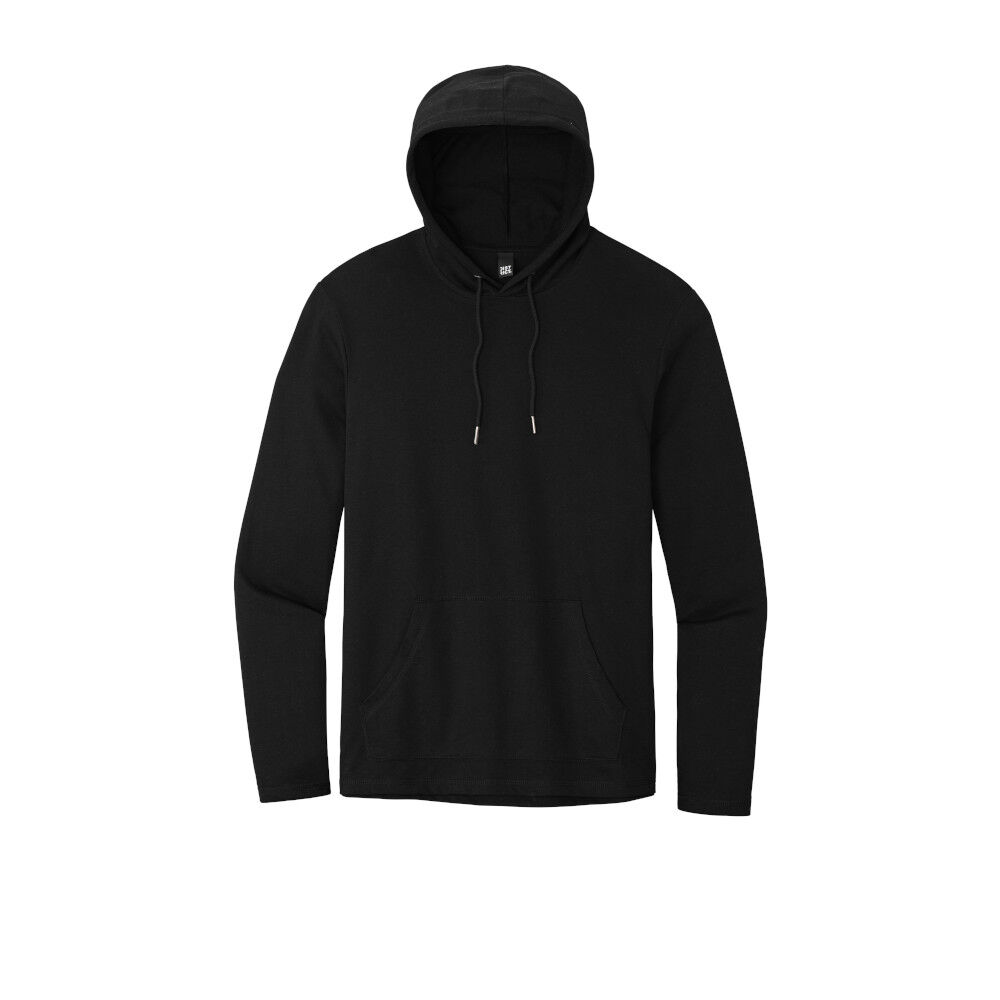 Custom Branded District Hoodies - Black