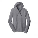 Custom Branded District Hoodies - Dark Heather Grey