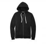 Branded District Re-Fleece Full-Zip Hoodie Black