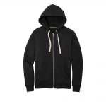 Custom Branded District Hoodies - Black