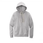 Custom Branded District Hoodies - Light Heather Grey