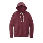 Custom Branded District Hoodies - Maroon Heather