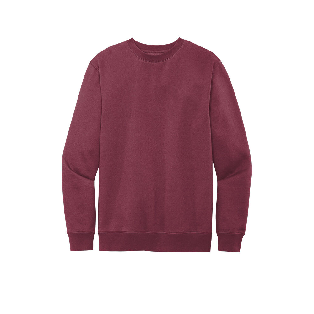 Branded District VIT Fleece Crew Plum