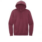 Custom Branded District Hoodies - Plum