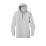 Branded District Women’s Featherweight French Terry Hoodie Light Heather Grey