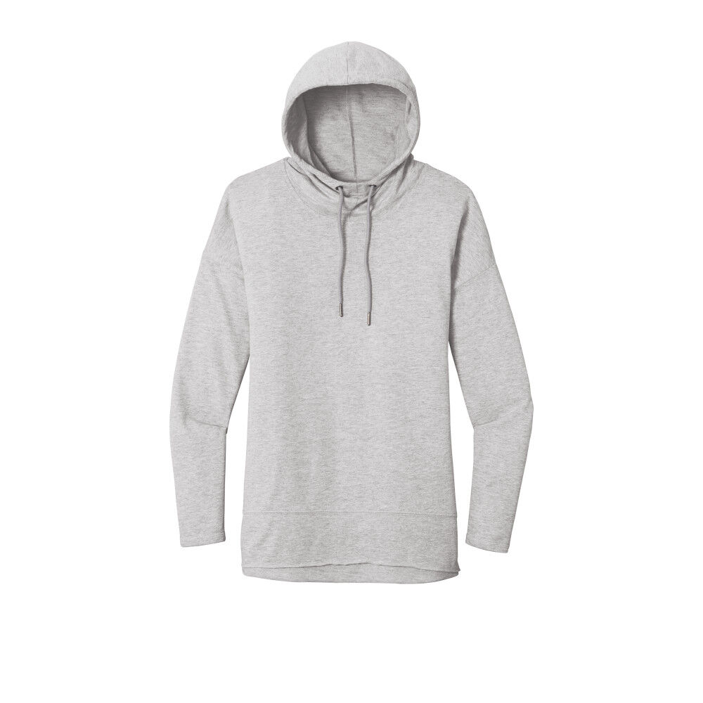 Custom Branded District Hoodies - Light Heather Grey