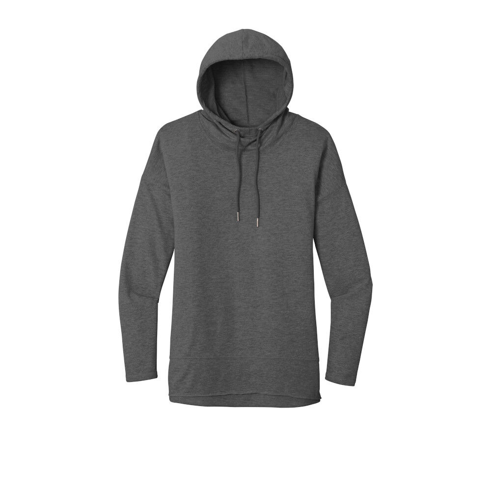 Custom Branded District Hoodies - Washed Coal