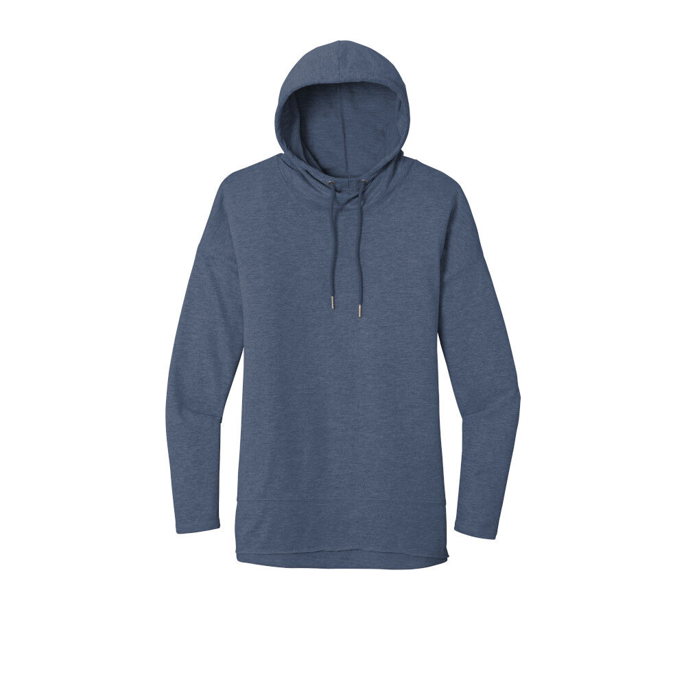 Custom Branded District Hoodies - Washed Indigo