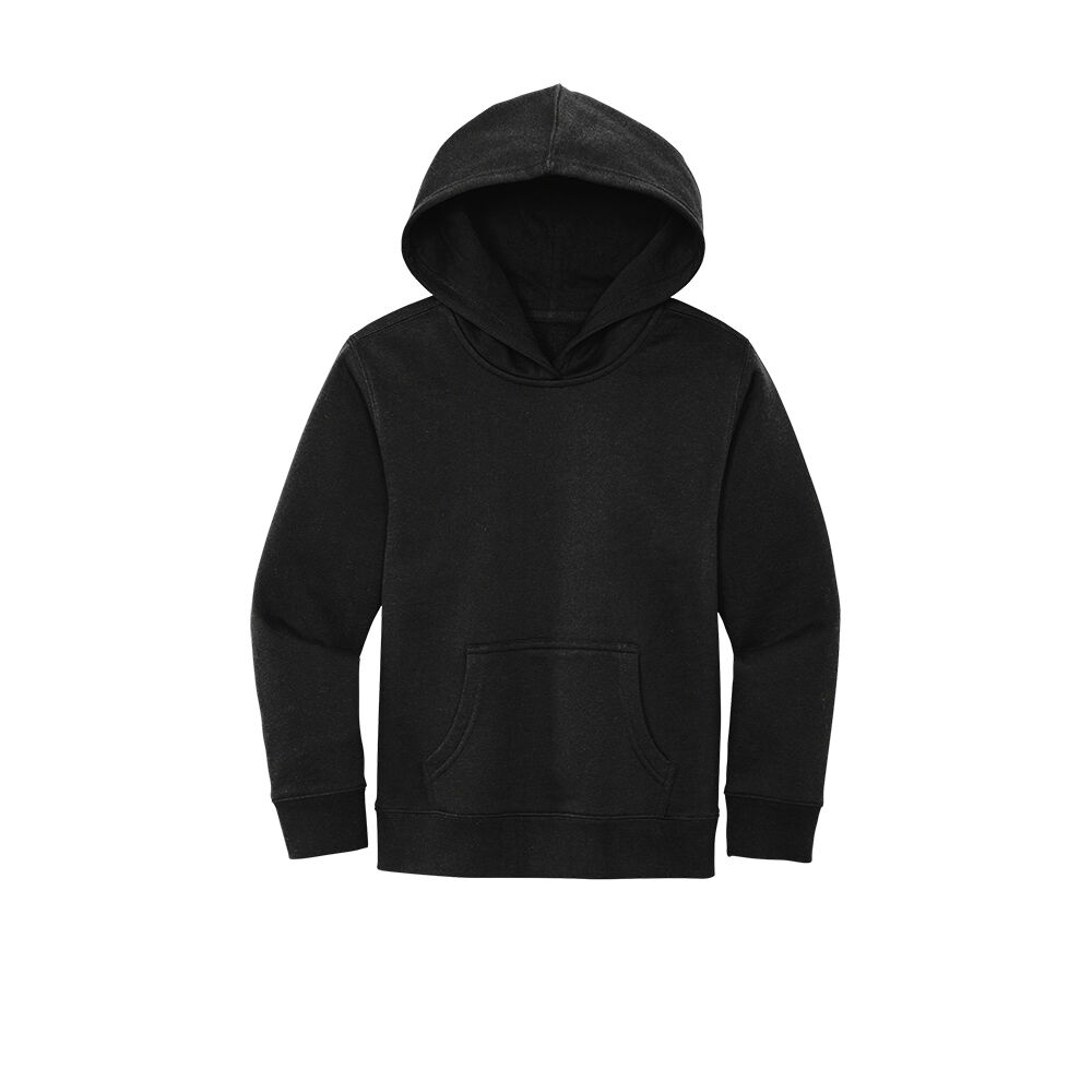 Custom Branded District Hoodies - Black