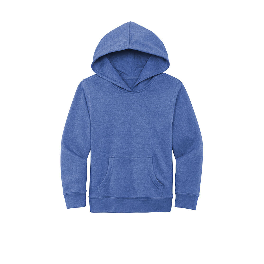 Custom Branded District Hoodies - Royal Frost