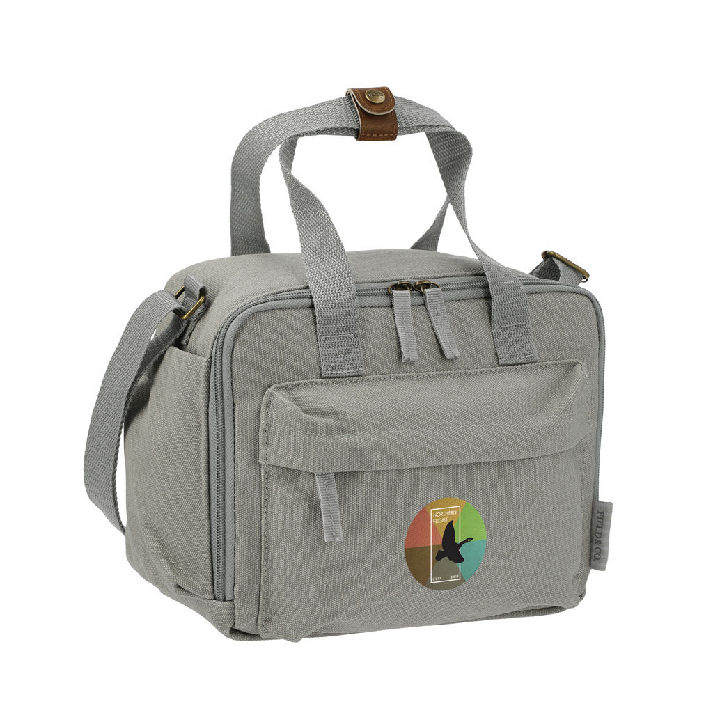 Branded Field & Co.® 6 can Campus Cooler Gray
