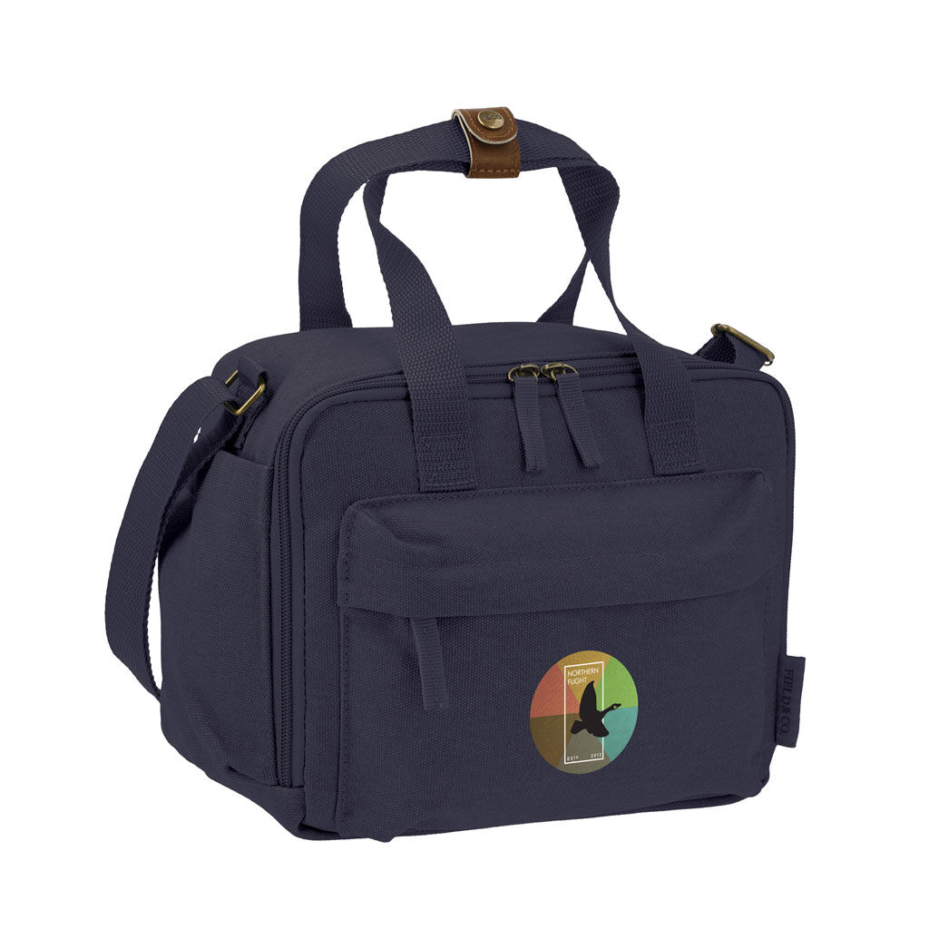 Branded Field & Co.® 6 can Campus Cooler Navy