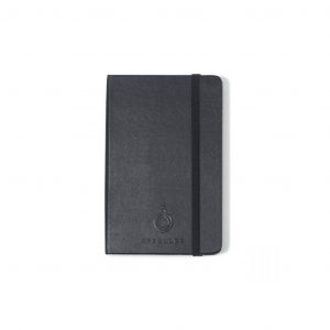 Branded Moleskine Hard Cover Plain Pocket Notebook Black