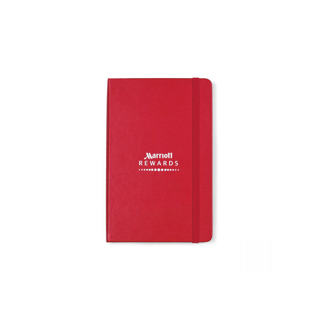 Branded Moleskine Hard Cover Ruled Medium Notebook Slate Grey