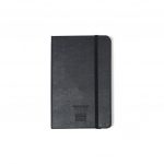 Branded Moleskine Hard Cover Ruled Pocket Notebook Black