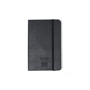 Branded Moleskine Hard Cover Ruled Pocket Notebook Black