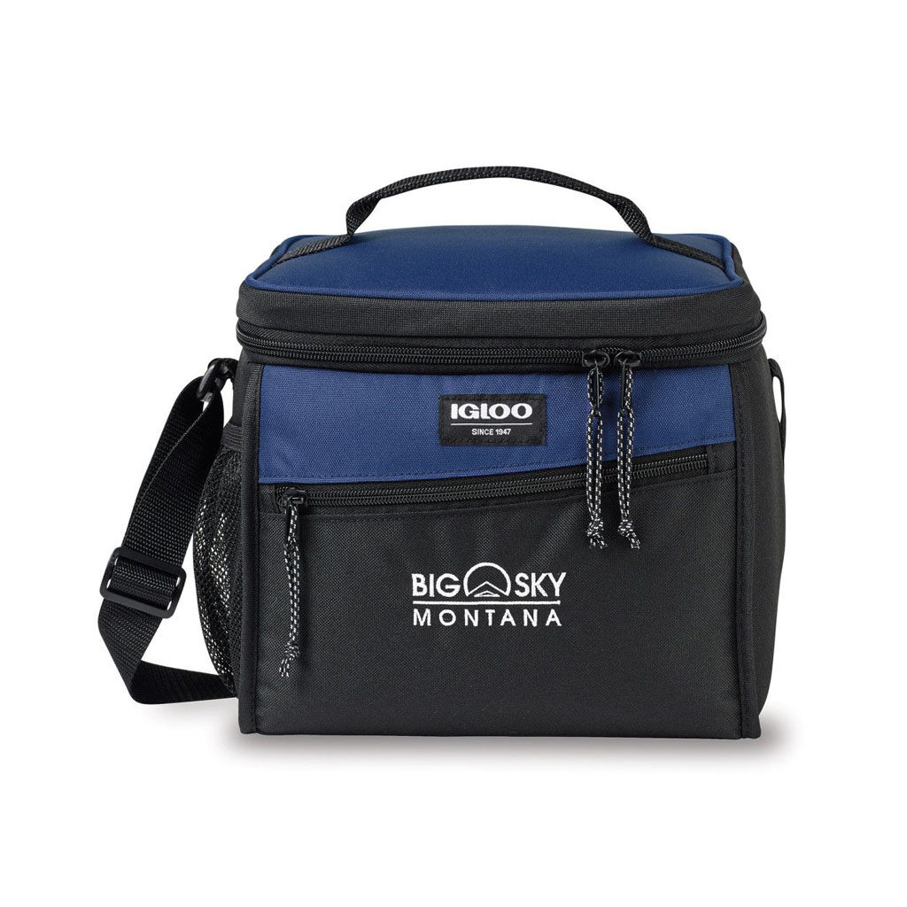 Branded Igloo® Yukon Box Cooler New Navy