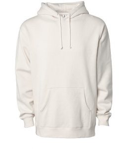 Branded Independent Trading Co. Heavyweight Hooded Sweatshirt Bone