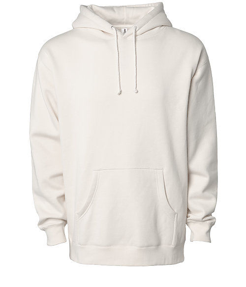 Branded Independent Trading Co. Heavyweight Hooded Sweatshirt Bone