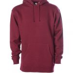 Custom Branded Independent Trading Co Hoodies - Currant
