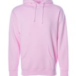 Custom Branded Independent Trading Co Hoodies - Light Pink