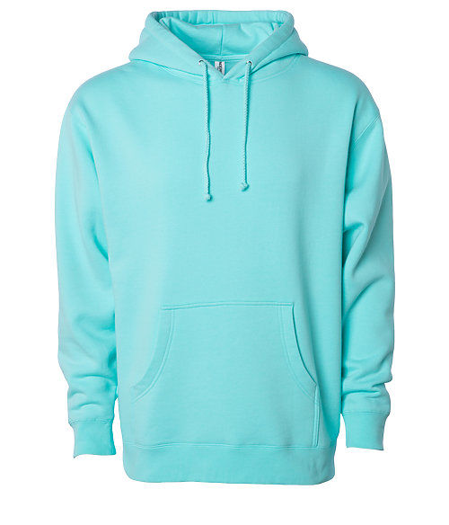 Branded Independent Trading Co. Heavyweight Hooded Sweatshirt Mint