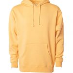 Custom Branded Independent Trading Co Hoodies - Peach